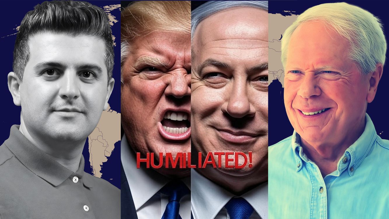cover art for Paul Craig Roberts: Trump HUMILIATED by Netanyahu?