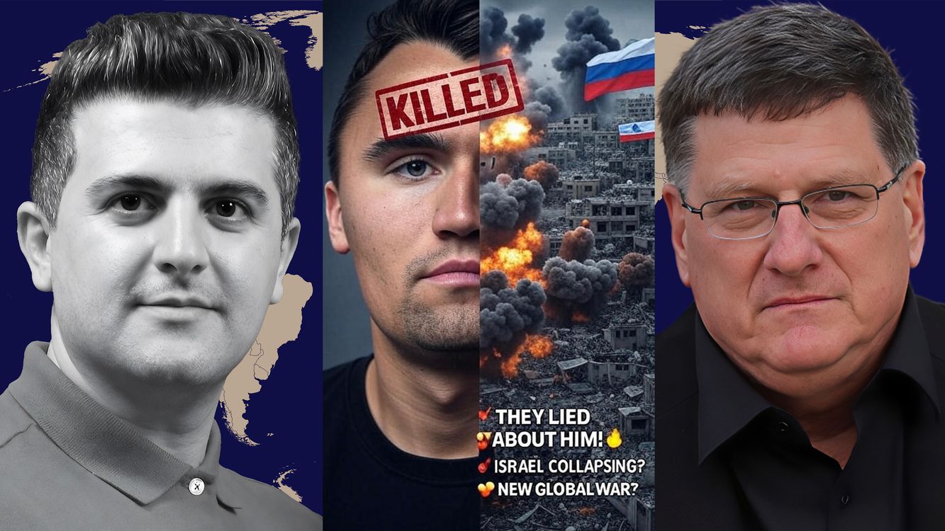 cover art for Scott Ritter: LIES about Charlie Kirk – Israel in CHAOS - Russia vs West Hits NEW HELL