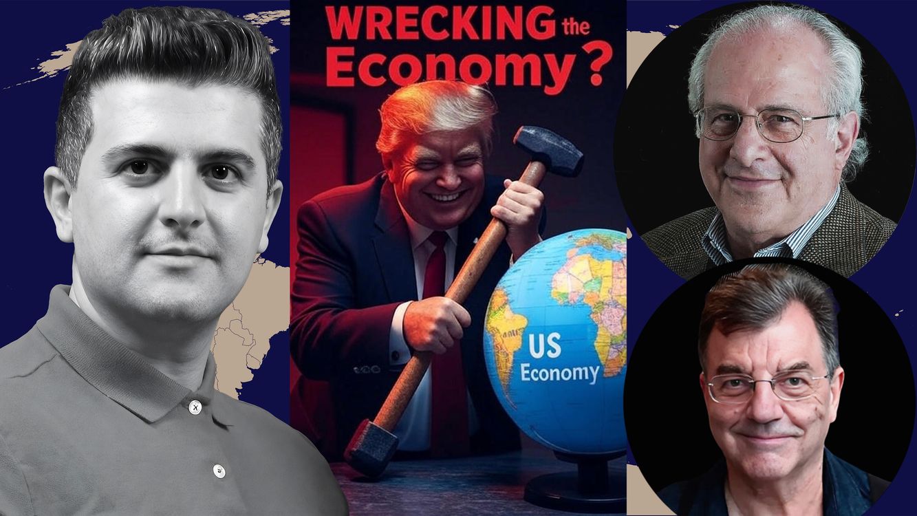 cover art for Richard Wolff & Michael Hudson: Trump WRECKING the US economy