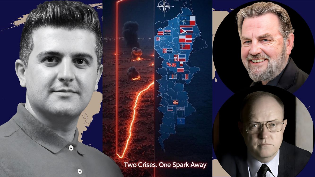 cover art for Larry C. Johnson & Col. Larry Wilkerson: Middle East on the Edge | NATO Closer to WAR with Russia