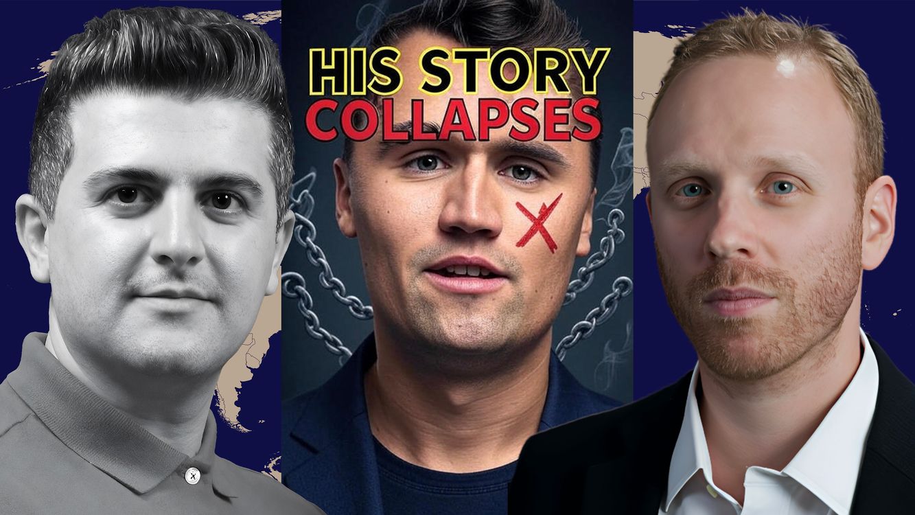 cover art for Max Blumenthal: Charlie Kirk’s Story FALLS APART