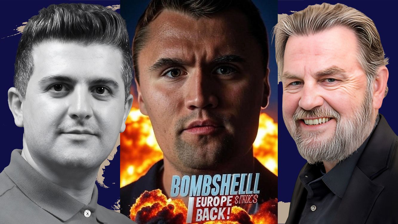 cover art for Larry C. Johnson & Paul Craig Roberts: Charlie Kirk BOMBSHELL Update — Europe Snapbacks on Iran