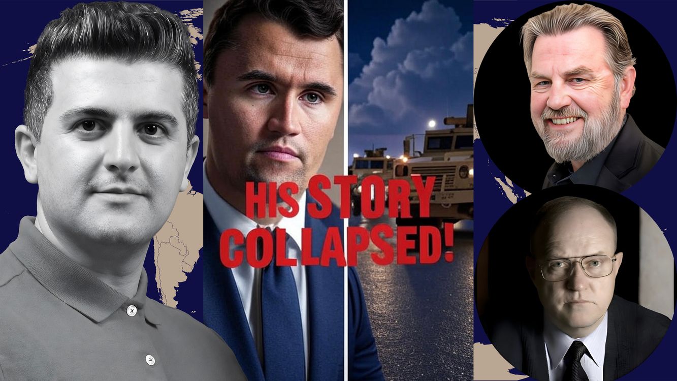 cover art for Larry C. Johnson & Larry Wilkerson: Charlie Kirk’s Story COLLAPSES – Is America Gearing Up for WAR?