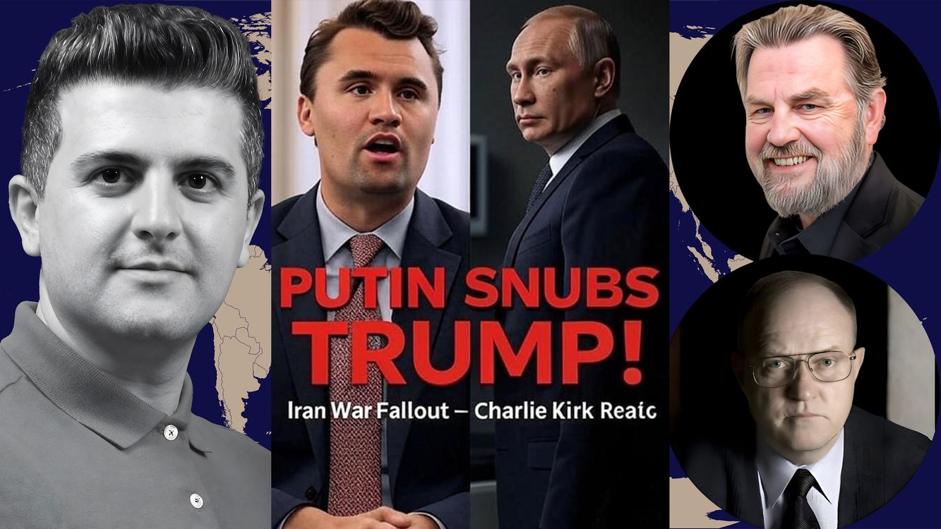 cover art for Larry C. Johnson & Col. Larry Wilkerson: Charlie Kirk UPDATE- Iran WAR Fallout — Putin IGNORES Trump