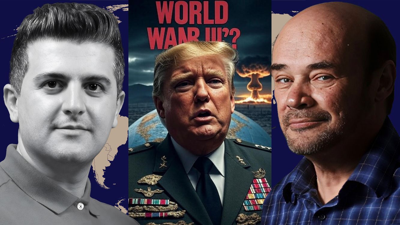 cover art for Martin Armstrong: Trump Taking Us Into World War III