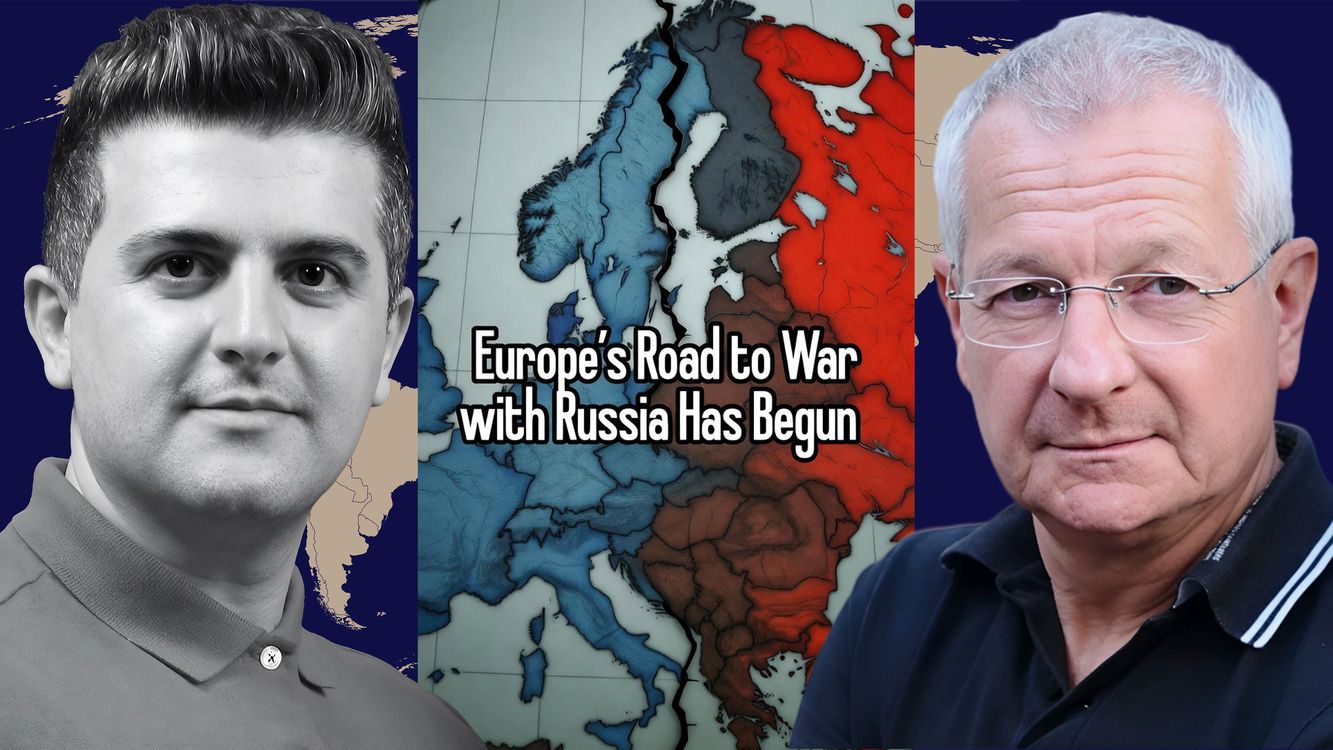 cover art for Patrik Baab: Europe's Road to War with Russia Has Begun