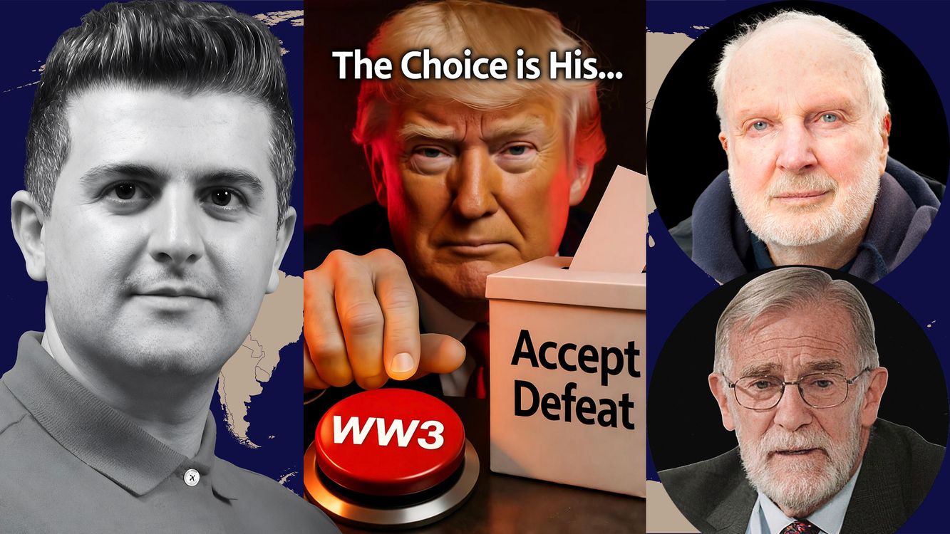 cover art for Ray McGovern & Graham Fuller: Trump’s Breaking Point: Accept Defeat or Start WW3?