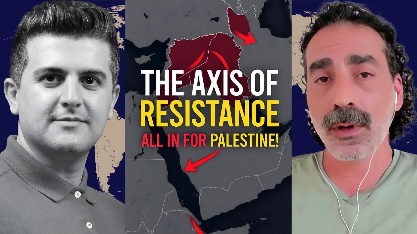 cover art for Laith Marouf: The Axis of RESISTANCE ALL IN for Palestine!