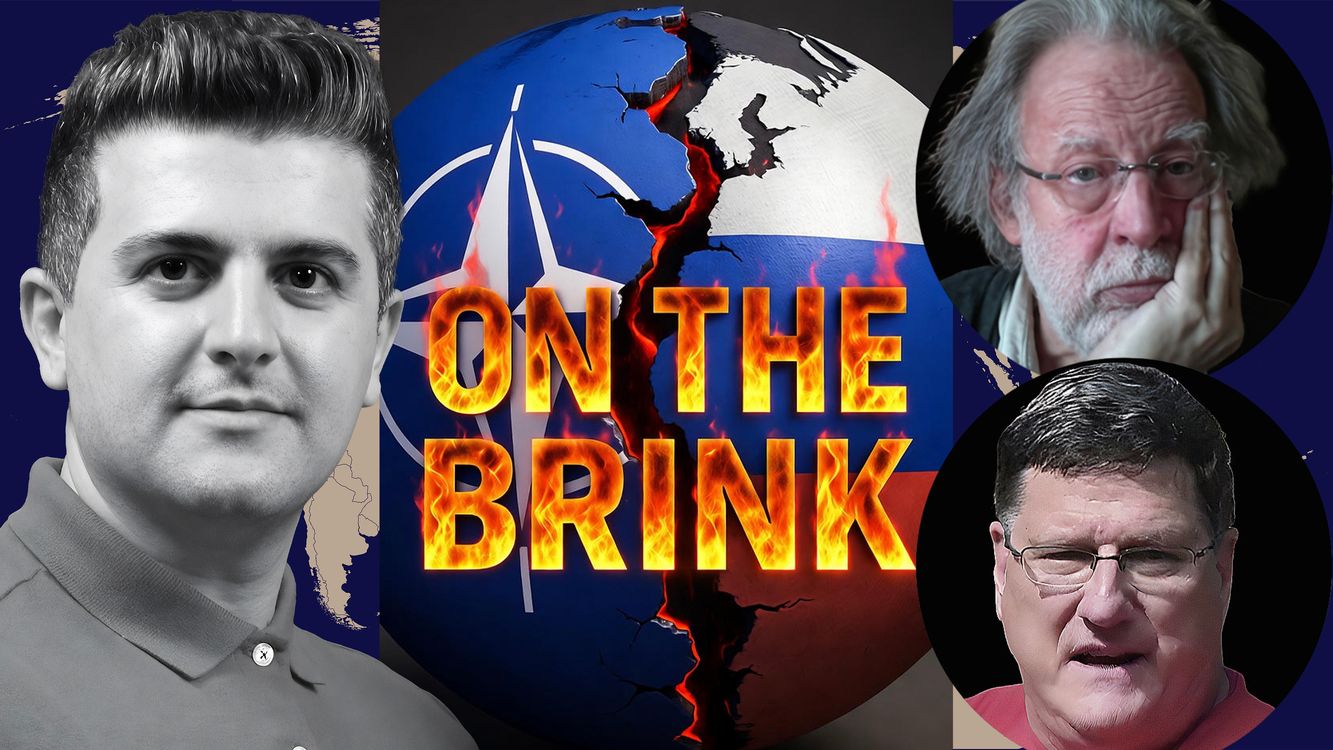 cover art for Scott Ritter vs. John Helmer: NATO and Russia on the Brink of Disaster