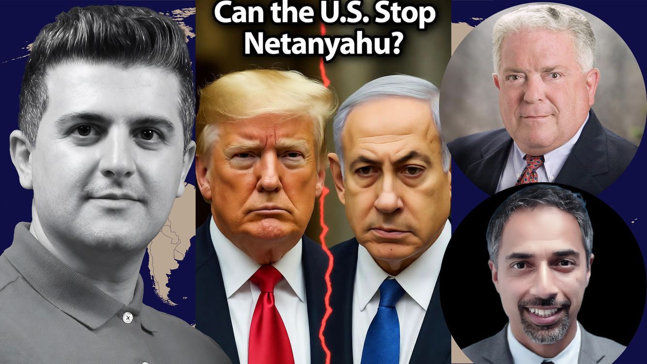 cover art for Amb. Chas Freeman & Trita Parsi: Can the U.S. Finally Stop Netanyahu?