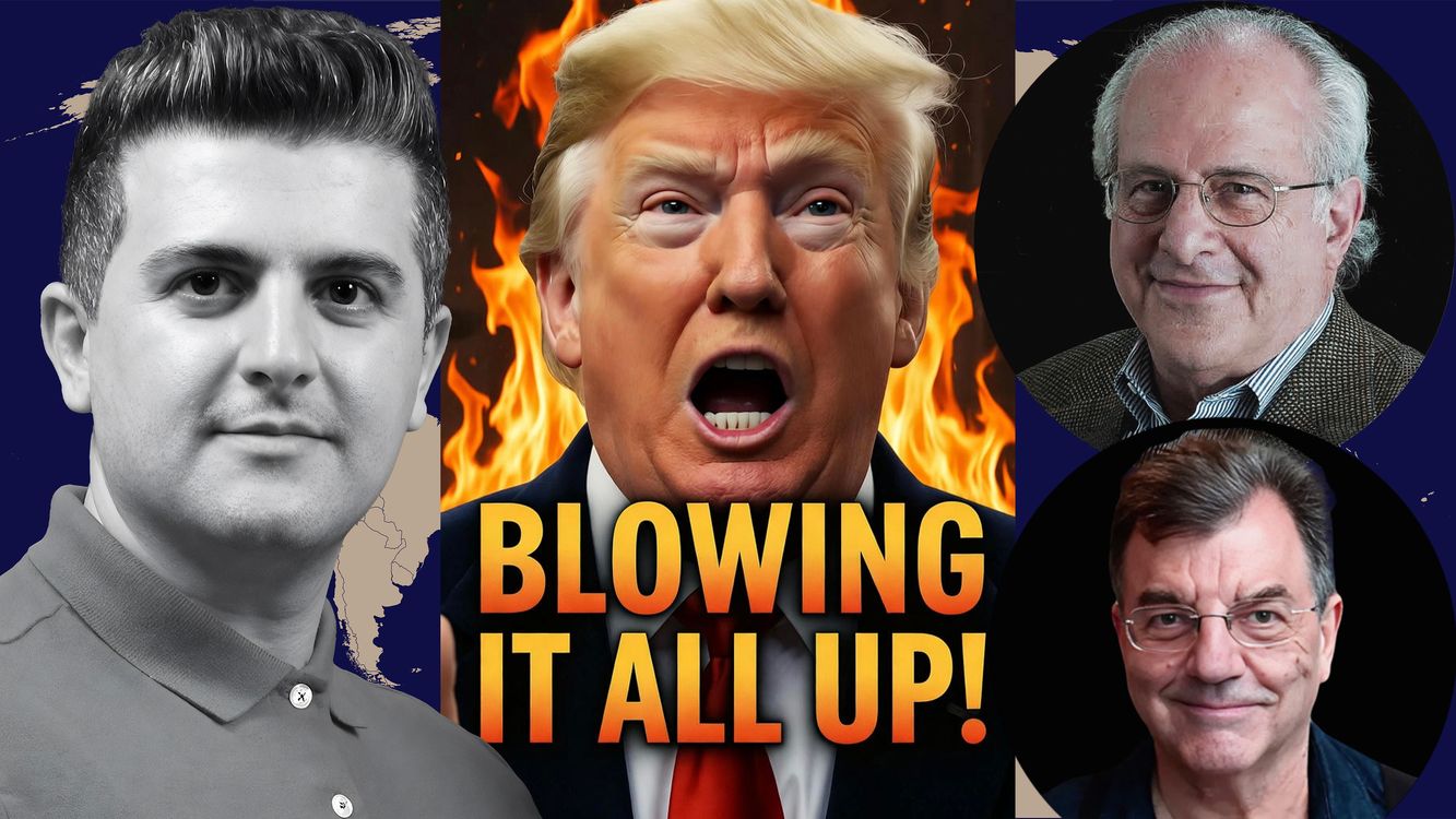 cover art for Richard D. Wolff & Michael Hudson: Trump Is Blowing It All Up — Total Collapse Ahead!
