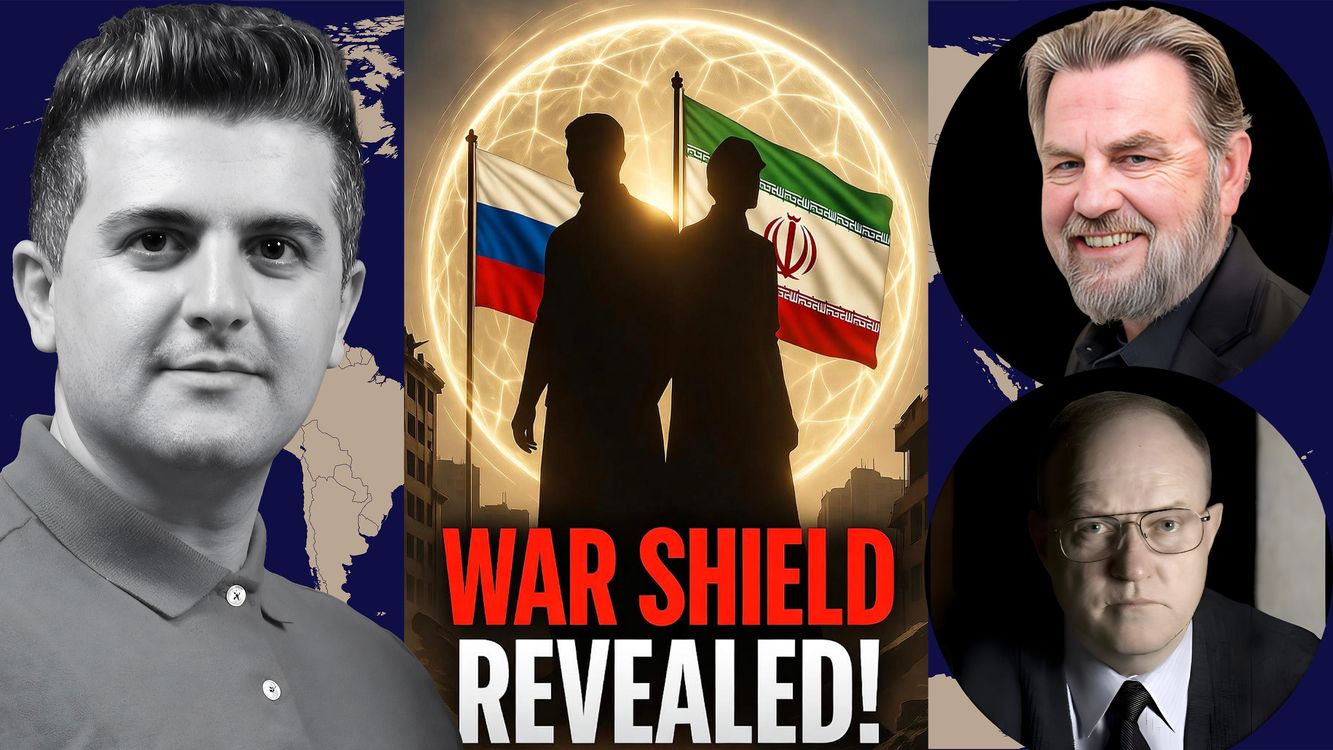 cover art for Larry C. Johnson & Col. Larry Wilkerson: Russia & Iran Are Building a WAR Shield!