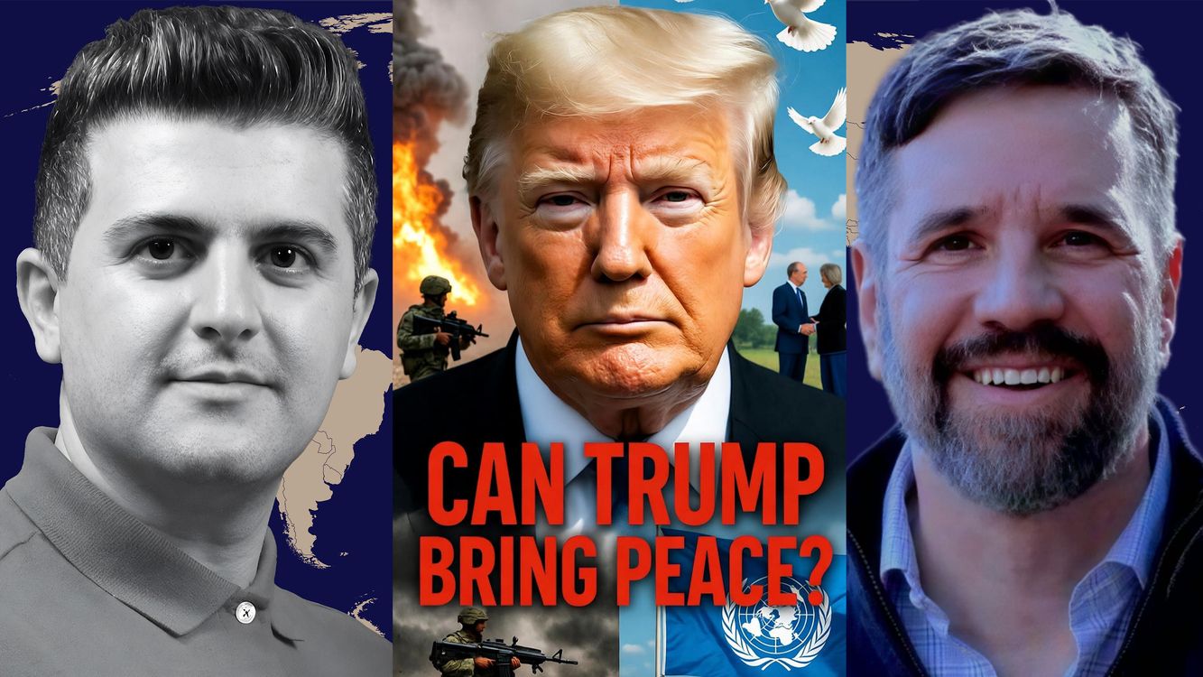 cover art for Matthew Hoh: Can Trump Deliver Peace?