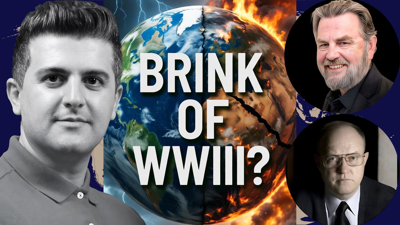 cover art for Larry C. Johnson & Col. Larry Wilkerson: The world is on the BRINK of WORLD WAR III