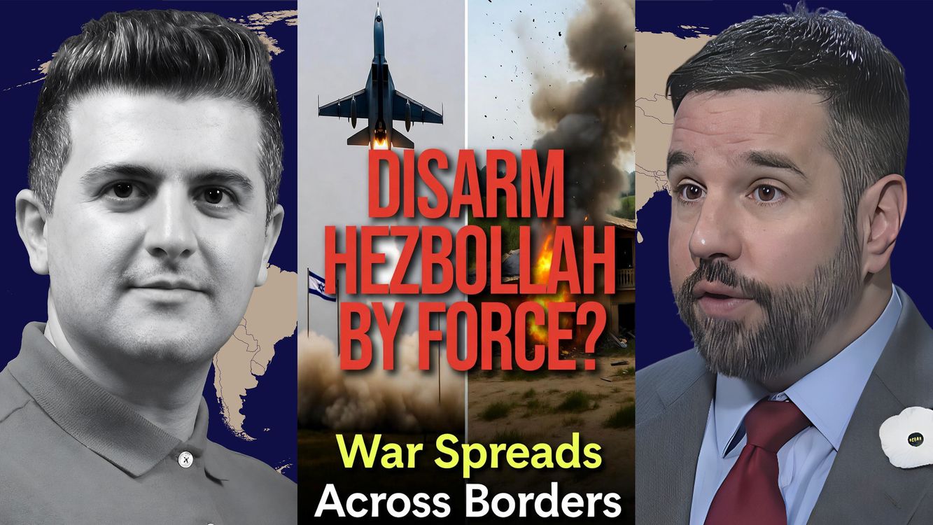 cover art for Matthew Hoh: Can Israel Disarm Hezbollah by Force? - War Escalates on Every Front