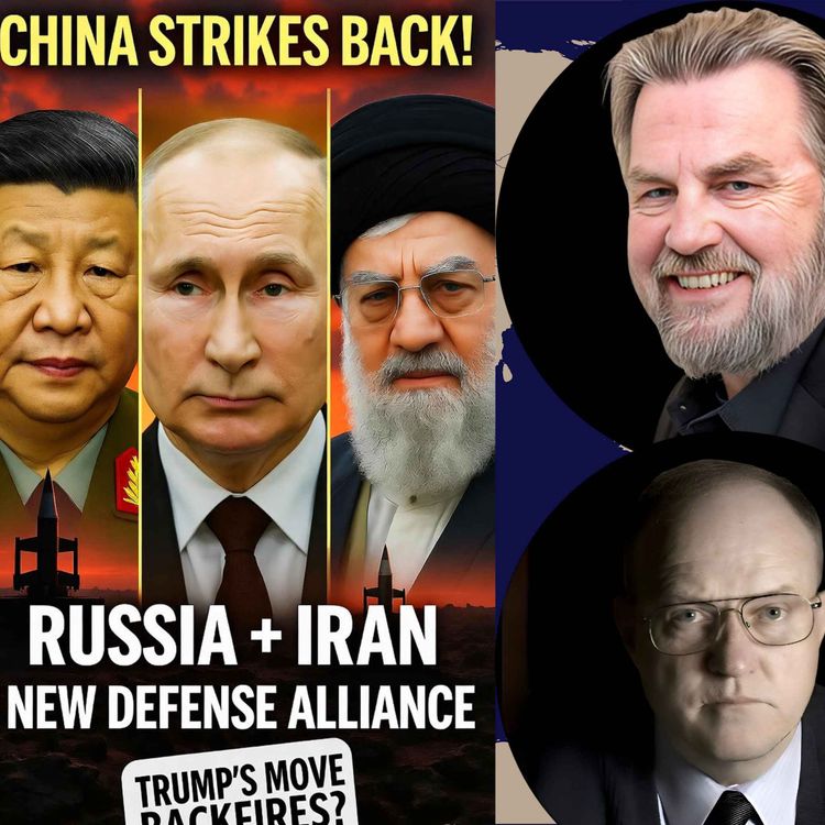 cover art for Larry C. Johnson & Col. Larry Wilkerson: China SLAPS Trump's Move — Russia & Iran Form DEFENSE BLOC