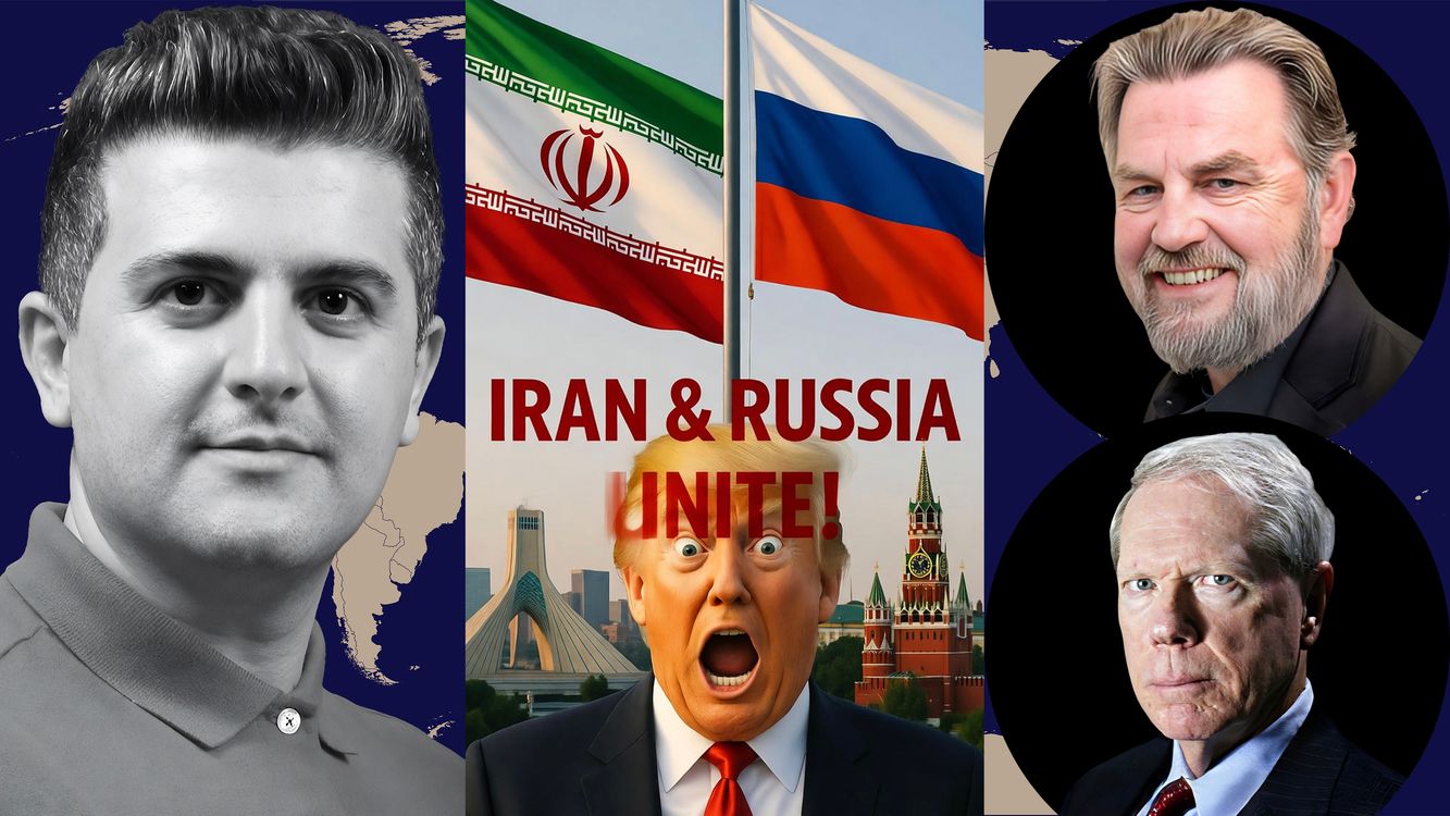 cover art for Larry C. Johnson & Paul Craig Roberts: It’s HAPPENING: Iran & Russia UNITE — Trump Can’t Believe It!