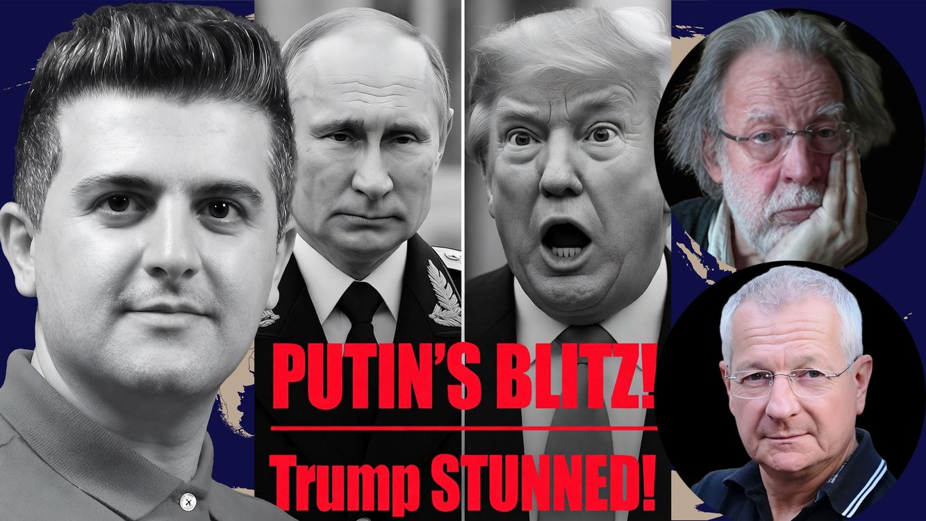 cover art for John Helmer & Patrik Baab: Putin’s BLITZ Leaves Trump STUNNED