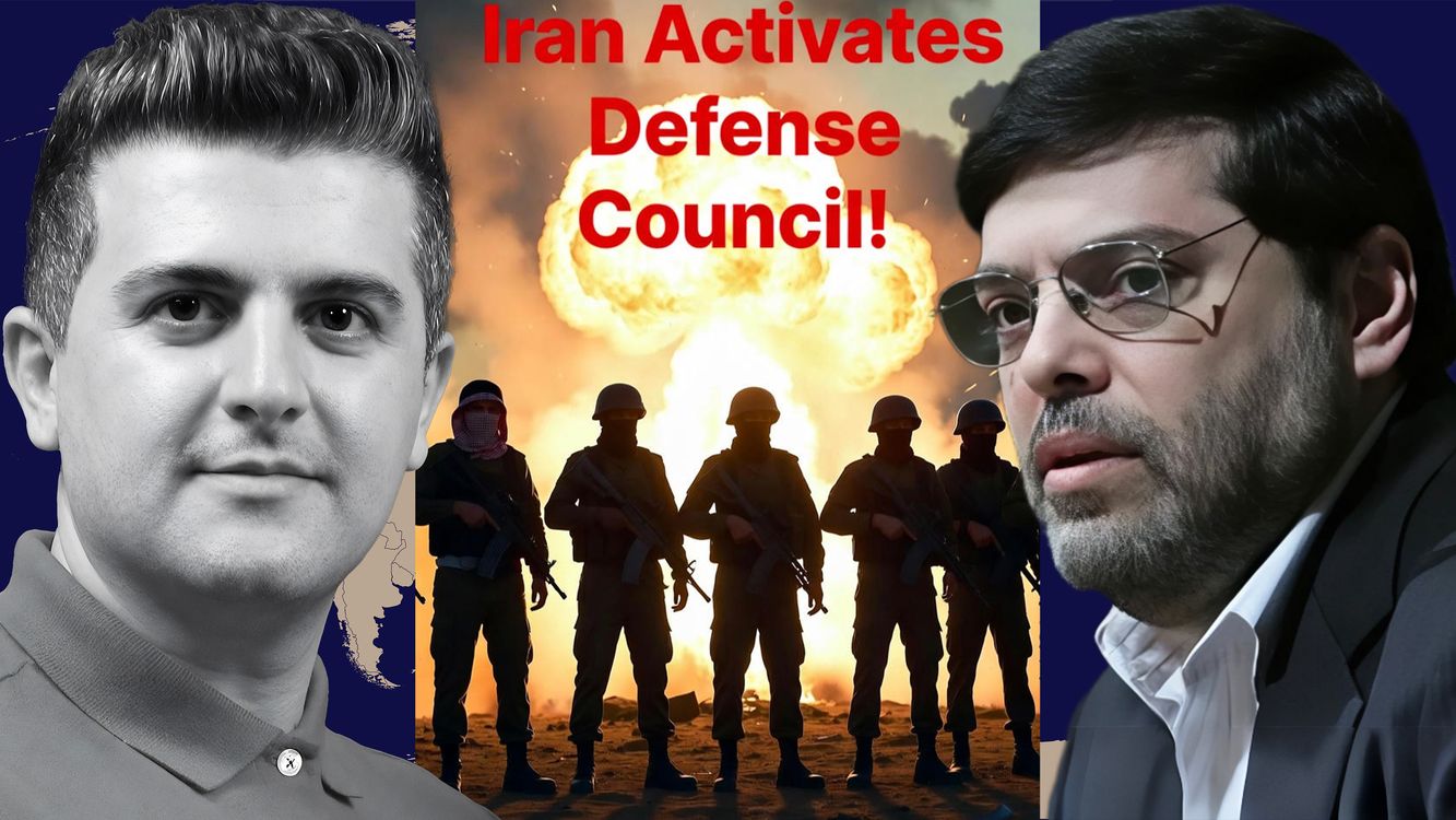 cover art for Mohammad Marandi: It’s WAR: Iran’s Supreme Defense Council ACTIVATES –Hezbollah REFUSES to Surrender
