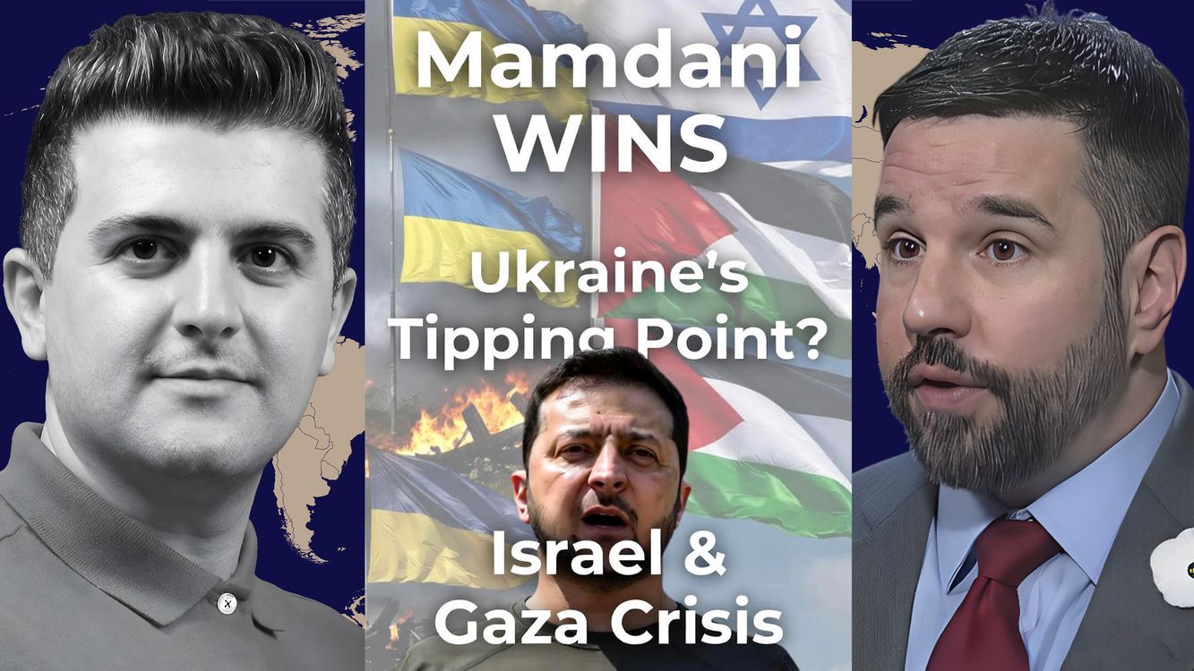 cover art for Matthew Hoh: Mamdani WINS -Ukraine’s War Reaches the Point of No Return - Israel, Gaza and West Bank