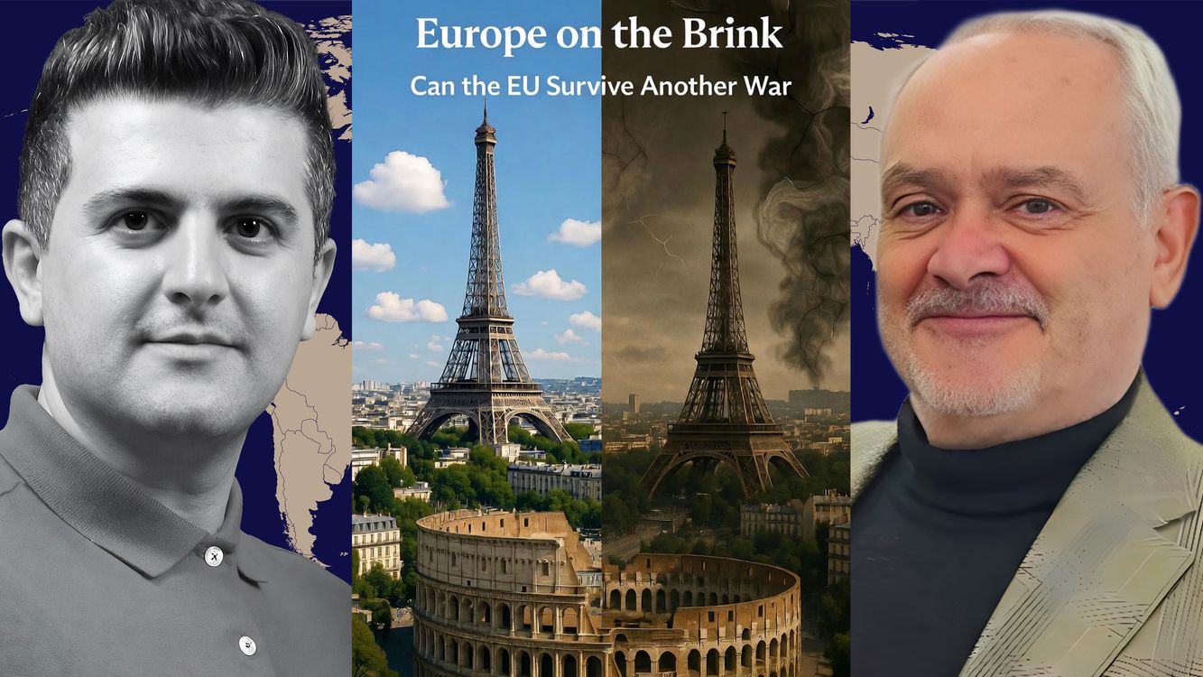 cover art for Col. Jacques Baud: Europe on the Brink: Can the EU Survive Another War?