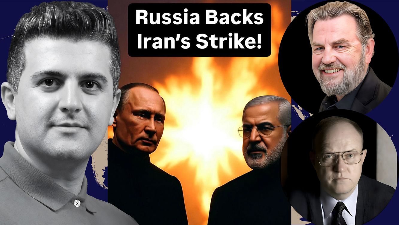cover art for Larry C. Johnson & Col. Larry Wilkerson: Russia Ready to Go All the Way - Iran SLAMS Israel