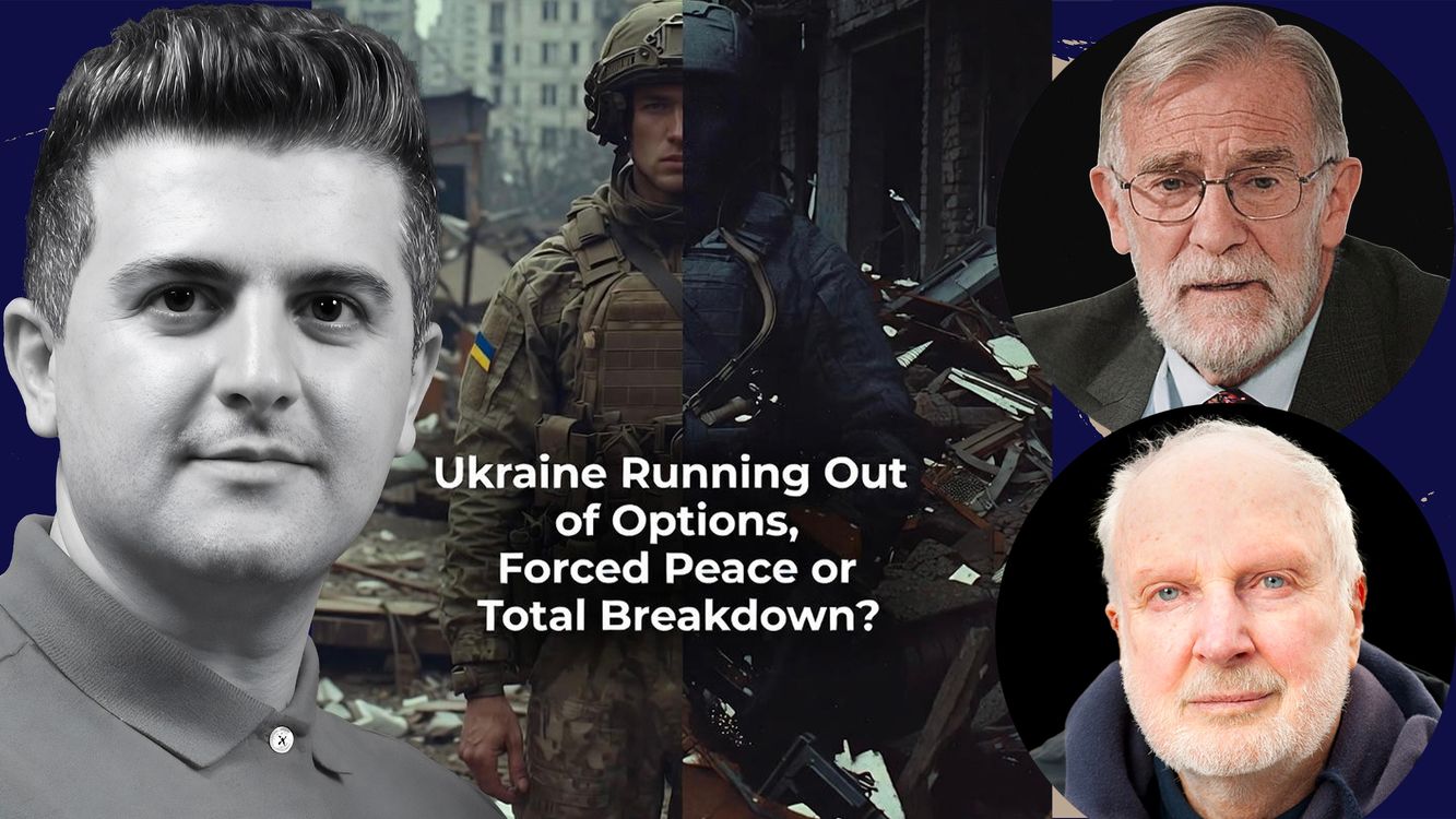 cover art for Ray McGovern & Graham E. Fuller: Ukraine Running Out of Options, Forced Peace or Total Breakdown?