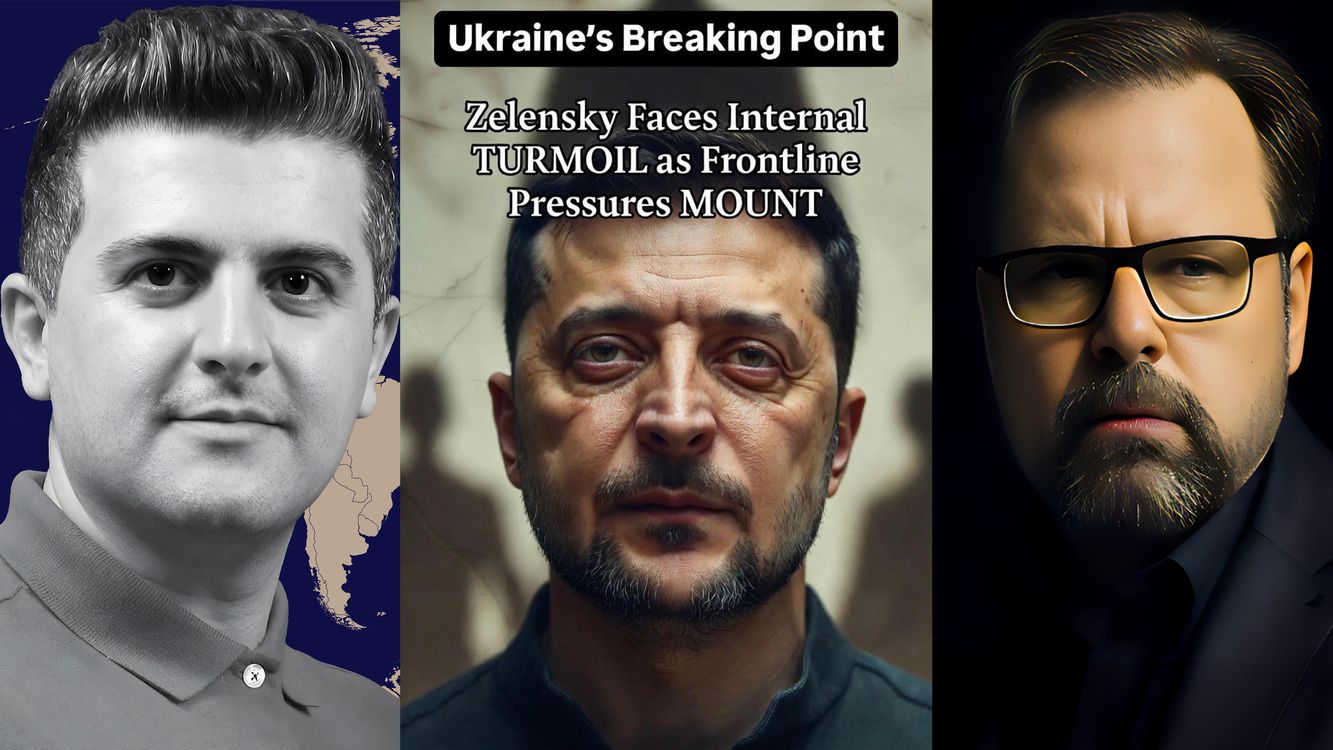 cover art for Mark Sleboda: Ukraine's Breaking Point? Zelensky Faces Internal TURMOIL as Frontline Pressures MOUNT