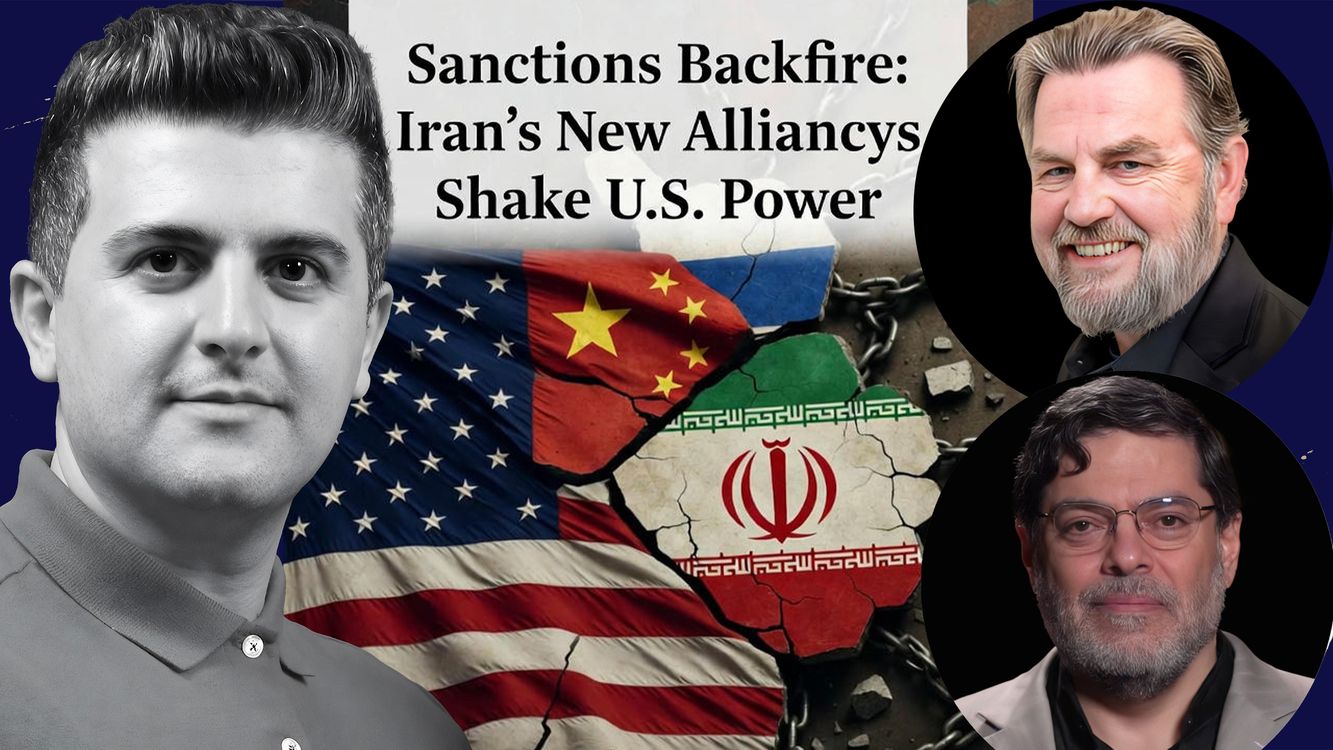 cover art for Larry C. Johnson & Mohammad Marandi: IranIsrael A Point of No Return  Putins Blitz