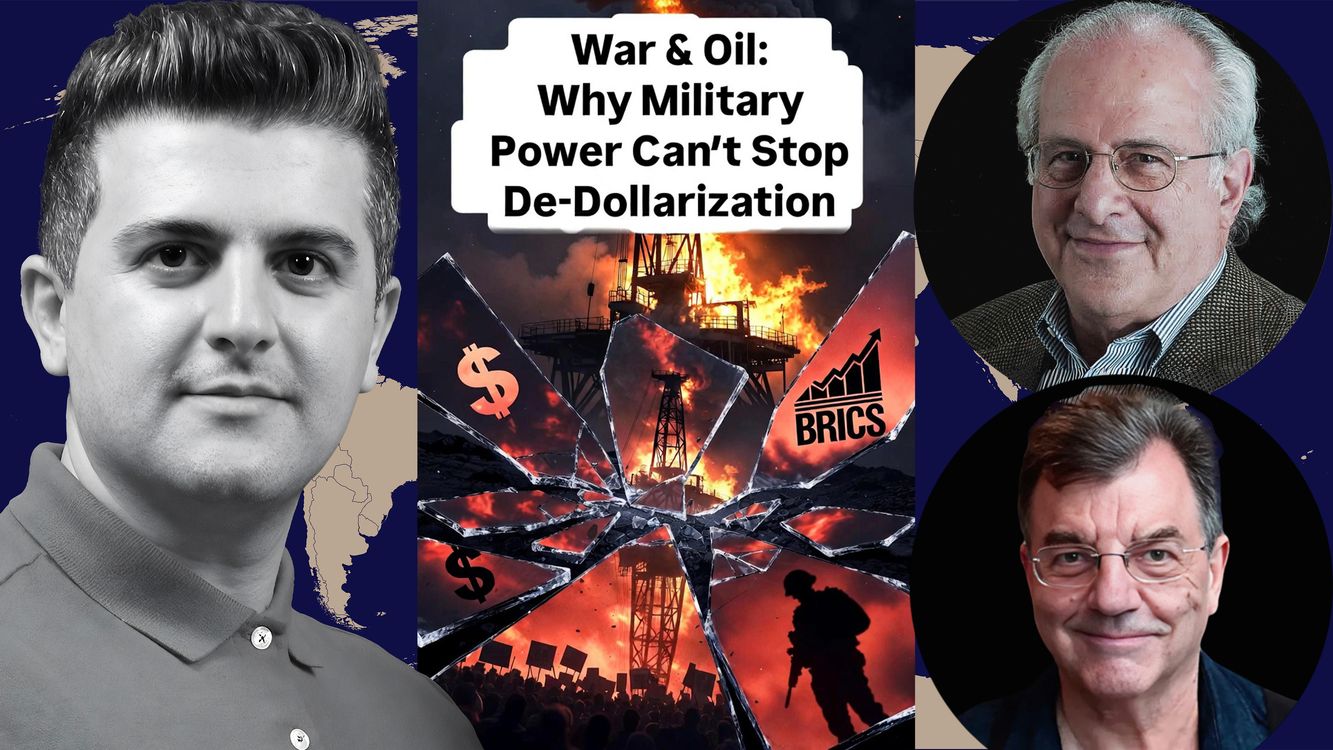 cover art for Richard Wolff & Michael Hudson: Oil Prices SKYROCKET w/ Persian Gulf Blockade –Who Gets Hit Hardest?