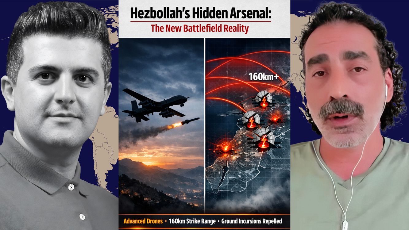 cover art for Laith Marouf: Hezbollah Rockets Keep Penetrating Israeli Defenses - Ground War Escalation