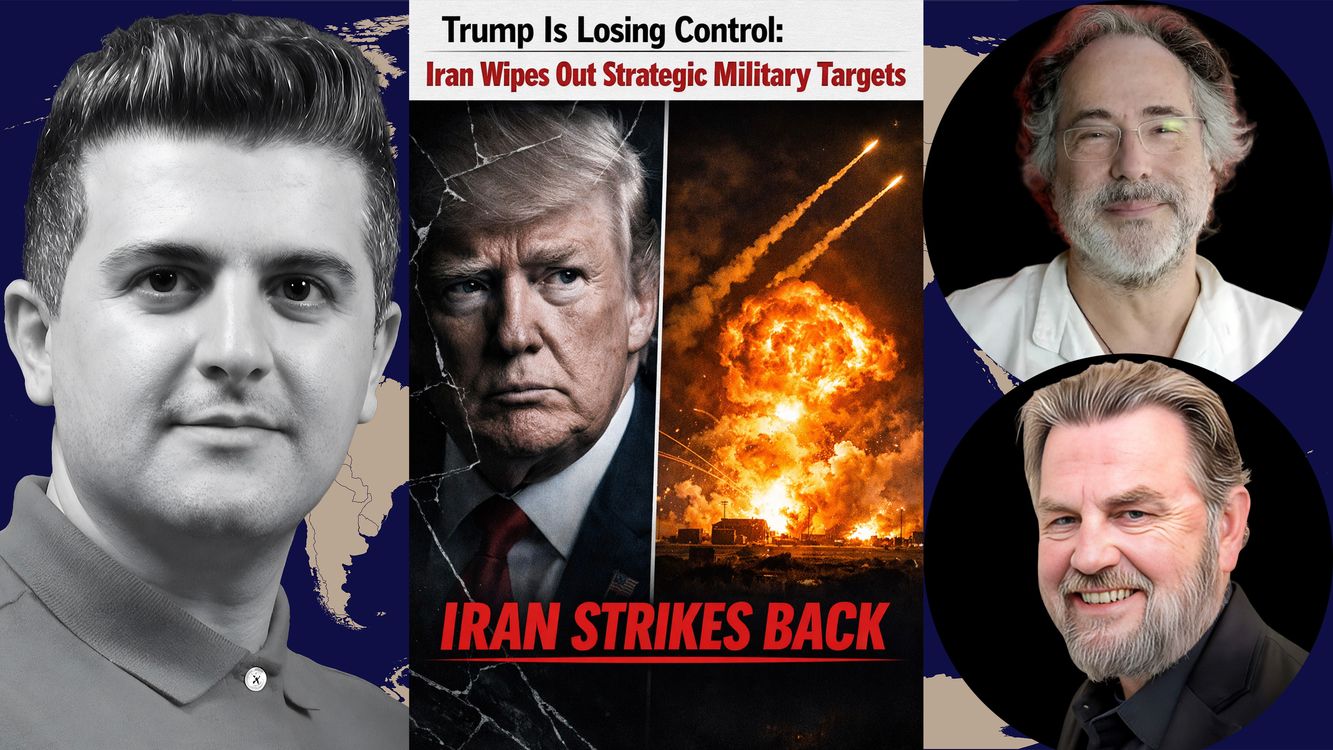cover art for Pepe Escobar & Larry C. Johnson: Trump is LOSING Control - Iran WIPES OUT Strategic Military Targets