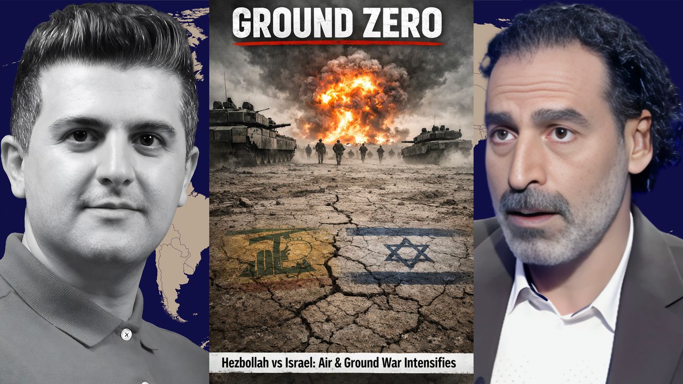 cover art for Laith Marouf: Hezbollah vs Israel: Air & Ground War Intensifies