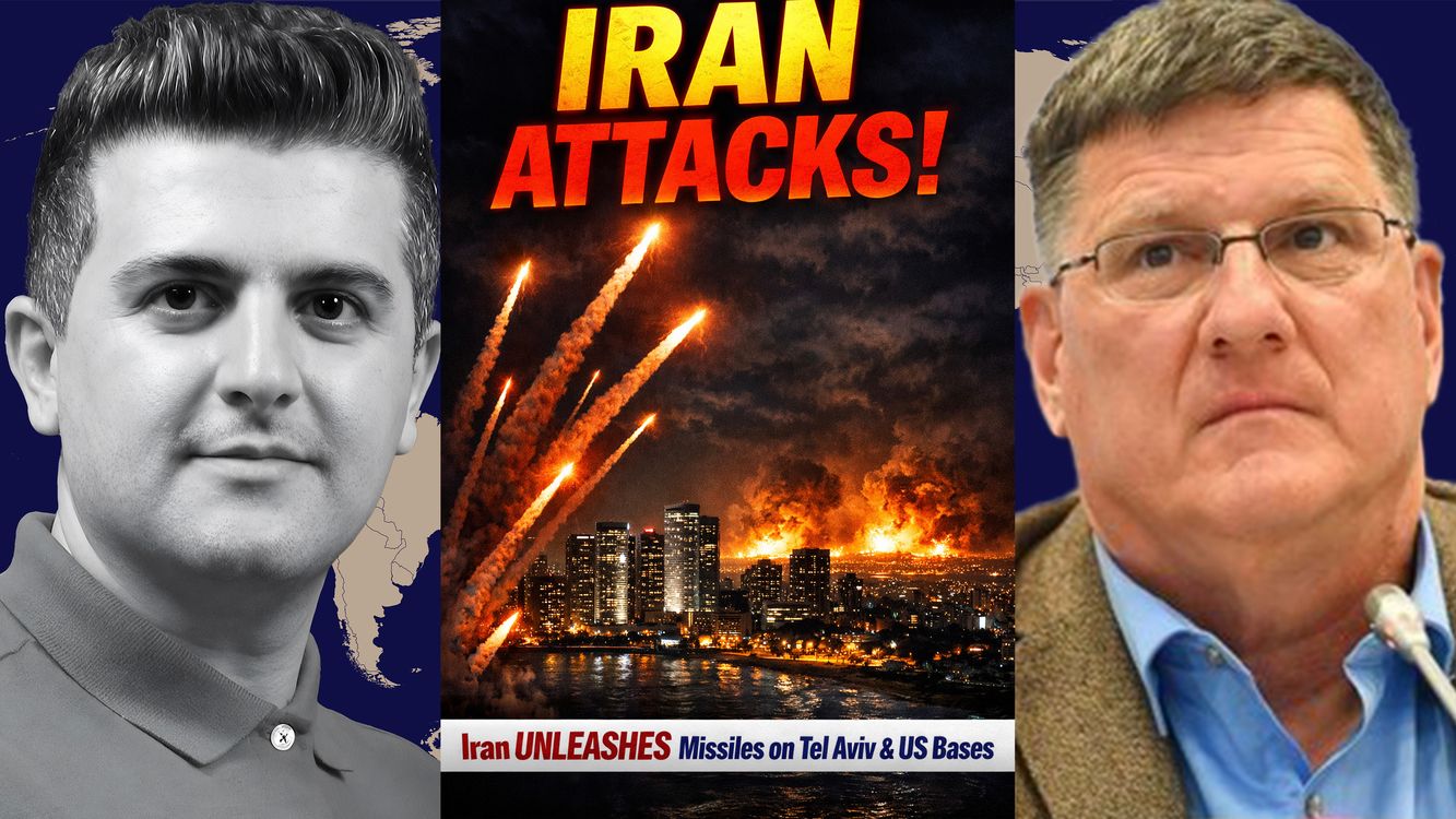 cover art for Scott Ritter: Iran UNLEASHES Missiles on Tel Aviv & US Bases