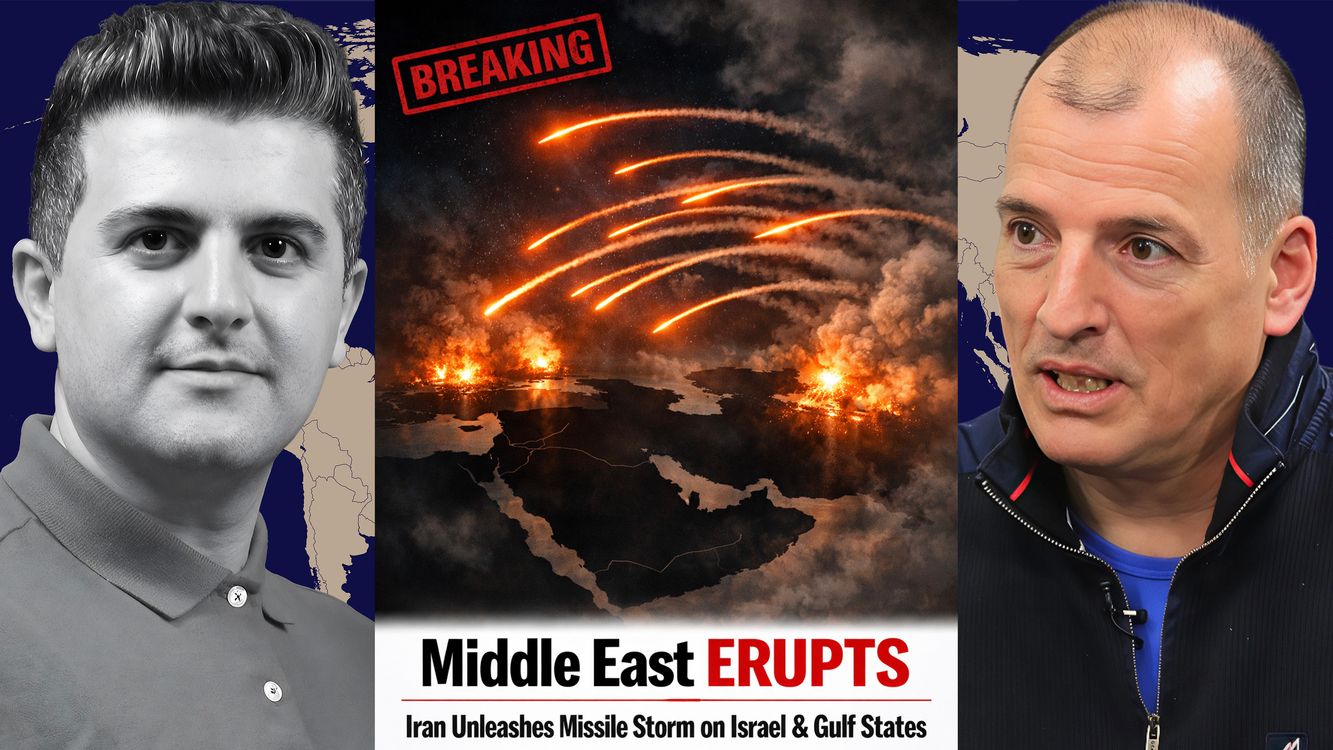 cover art for Alex Krainer: Middle East ERUPTS: Iran Unleashes Missile Storm on Israel & Gulf States