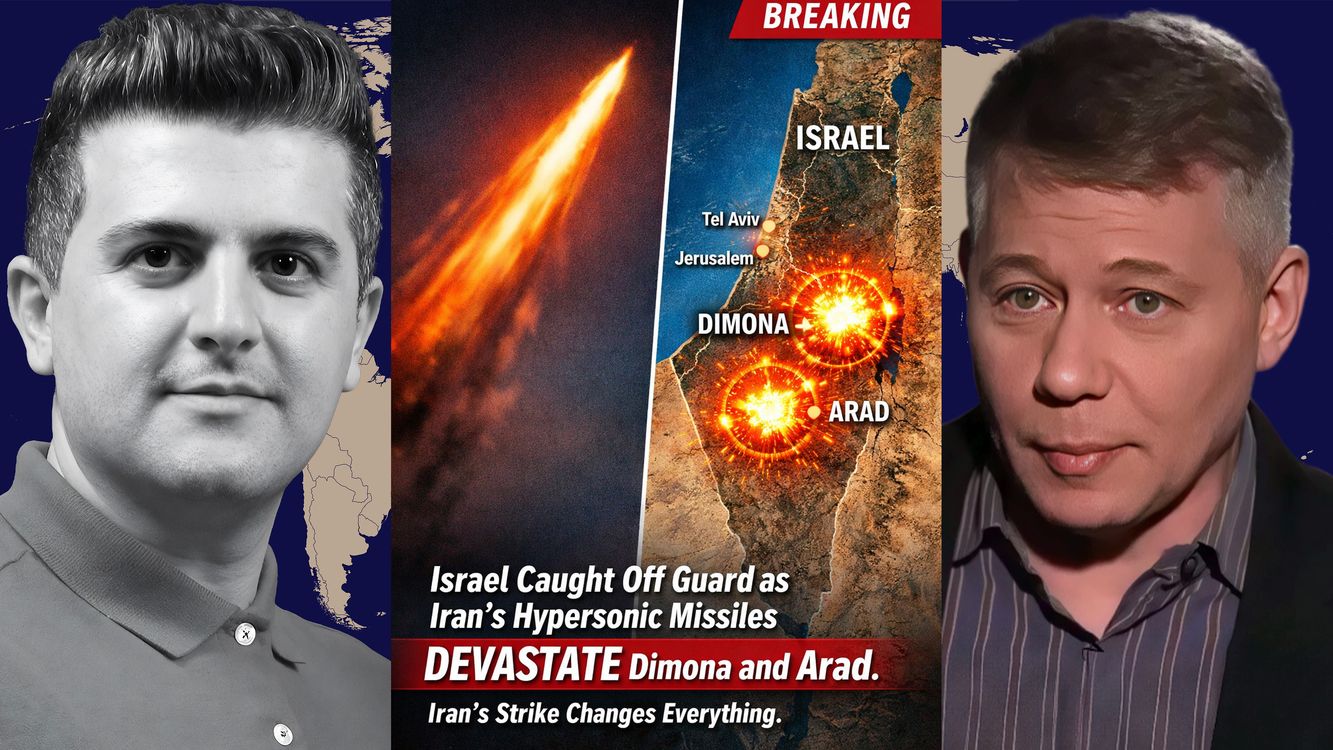 cover art for Stanislav Krapivnik: Israel Caught Off Guard as Iran's Hypersonic Missiles DEVASTATE Dimona and Arad