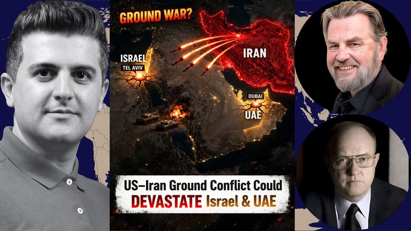 cover art for Larry Johnson & Col. Wilkerson: US–Iran Ground Conflict Could DEVASTATE Israel & UAE