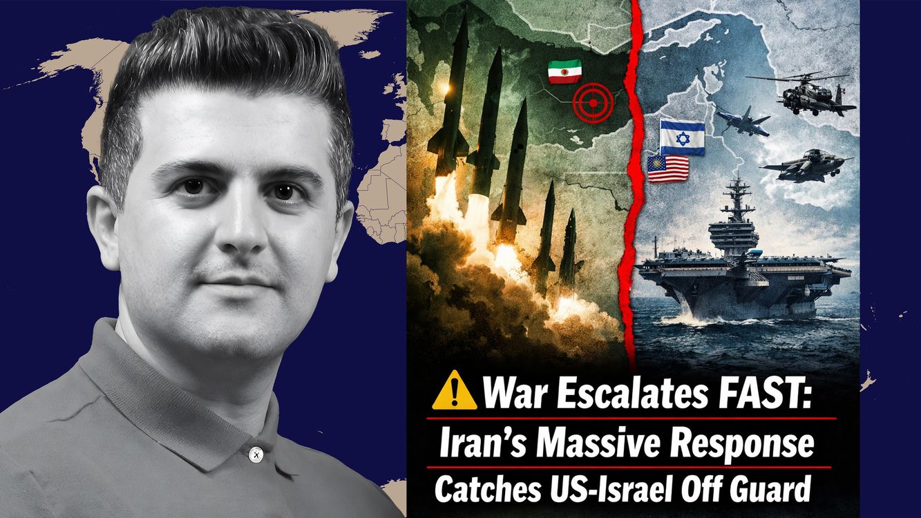 cover art for War Escalates FAST: Iran’s Massive Response Catches US-Israel Off Guard | Nima R. Alkhorshid