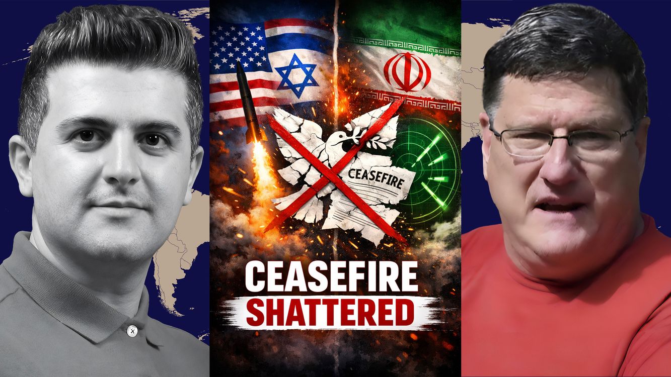 cover art for Scott Ritter: Iran REJECTS Ceasefire — US vs Iran: Missiles Rain Down in BRUTAL Escalation