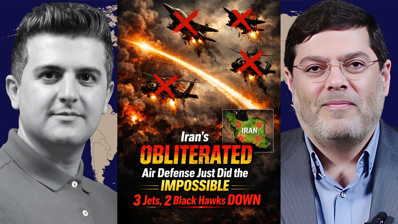 cover art for Seyed M. Marandi: Iran’s OBLITERATED Air Defense Just Did the IMPOSSIBLE: 3 Jets, 2 Black Hawks DOWN