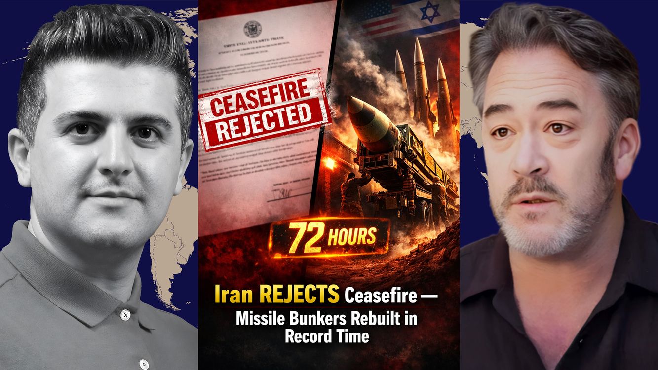 cover art for Patrick Henningsen: Iran REJECTS Ceasefire — Missile Bunkers Rebuilt in Record Timet