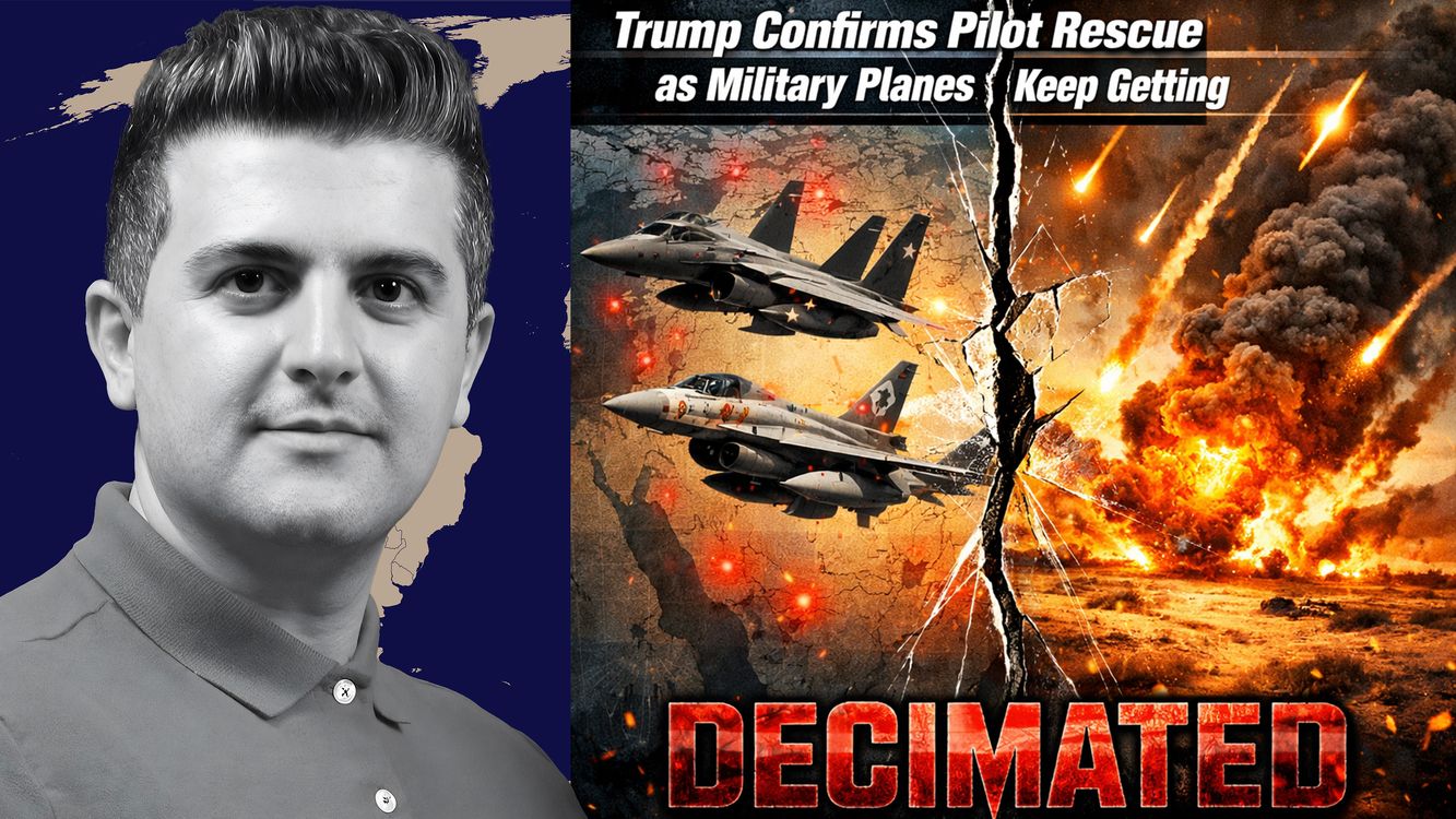 cover art for Nima R. Alkhorshid: Trump Confirms Pilot Rescue as Military Planes Keep Getting DECIMATED