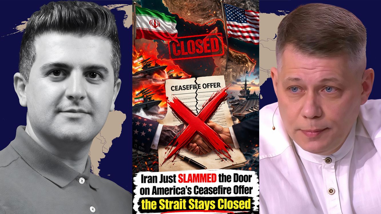 cover art for Stanislav Krapivnik: Iran Just SLAMMED the Door on America’s Ceasefire Offer the Strait Stays Closed