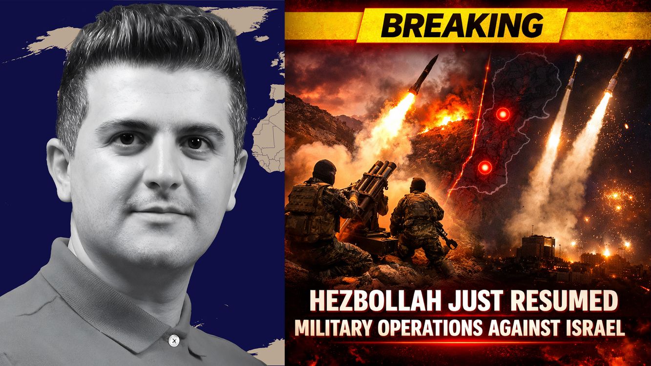 cover art for Nima R. Alkhorshid: BREAKING: Hezbollah Just Resumed Military Operations Against Israel