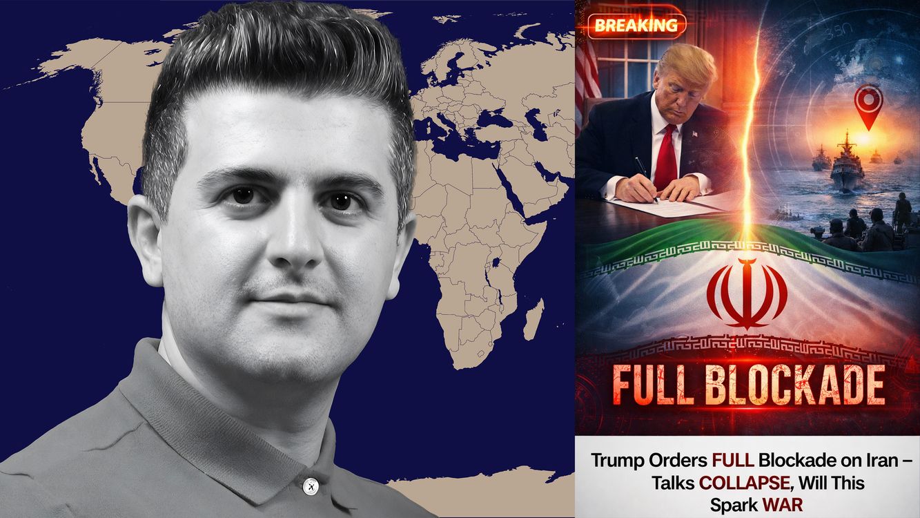 cover art for Nima R. Alkhorshid: Trump Orders FULL Blockade on Iran – Talks COLLAPSE, Will This Spark WAR?