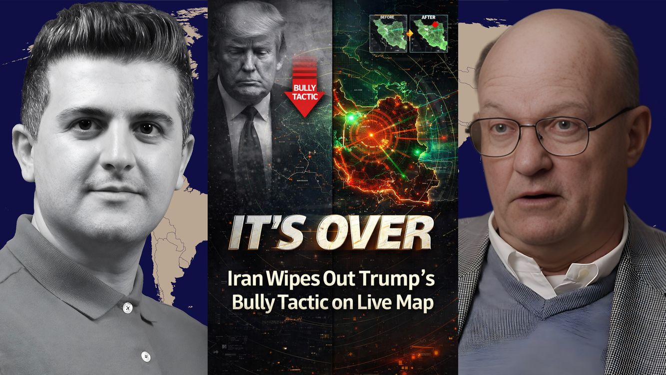 cover art for Col. Larry Wilkerson: “It’s Over”: Iran Wipes Out Trump’s Bully Tactic on Live Map