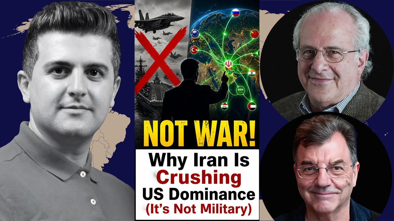 cover art for Richard Wolff & Michael Hudson: Why Iran Is Crushing US Dominance (It’s Not Military)