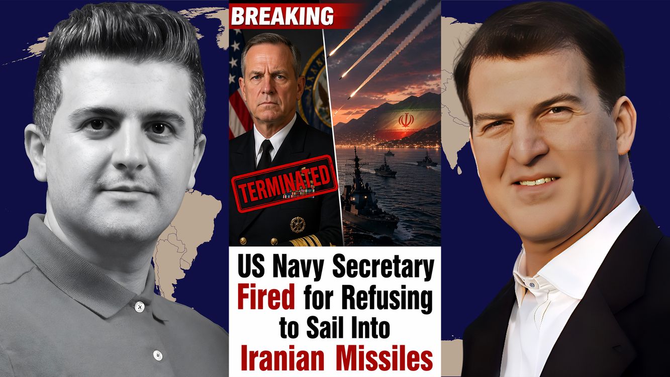 cover art for David Pyne: US Navy Secretary Fired for Refusing to Sail Into Iranian Missiles