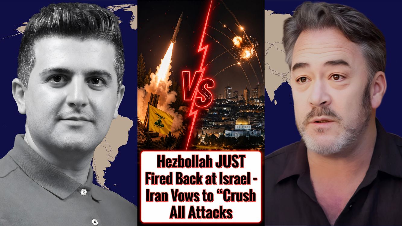 cover art for Patrick Henningsen: Hezbollah JUST Fired Back at Israel - Iran Vows to “Crush” All Attacks