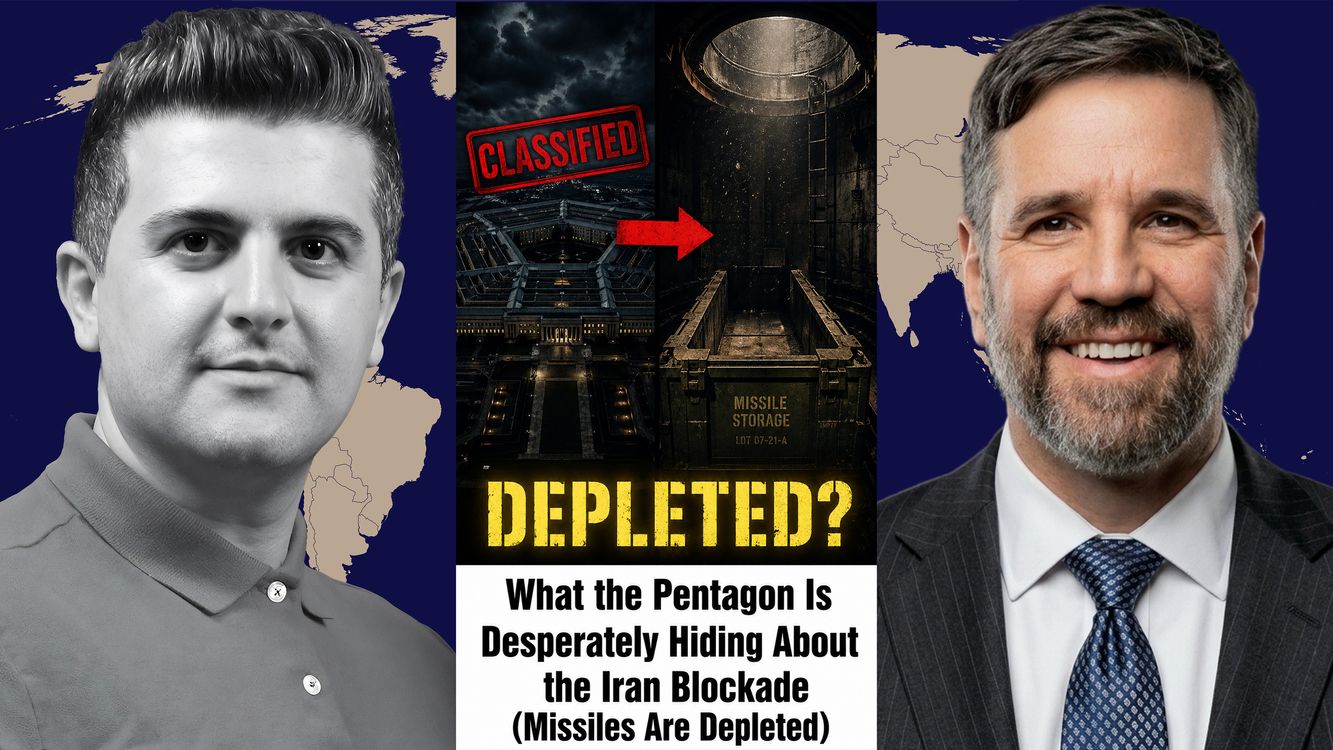 cover art for Matthew Hoh: What the Pentagon Is Desperately Hiding About the Iran Blockade (Missiles Are Depleted)